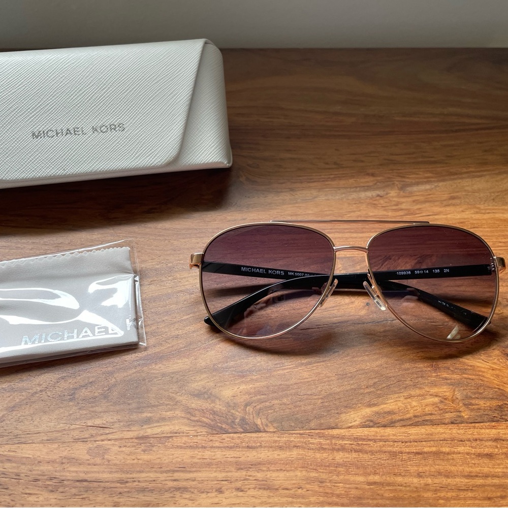 Michael Kors Aviator Sunglasses